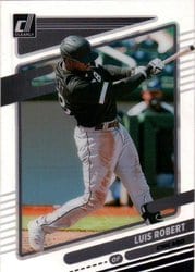 2021 Panini Chronicles Clearly Donruss Luis Robert #6 card