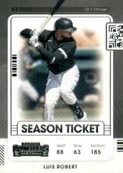 2021 Panini Contenders Base Set Luis Robert #70 card