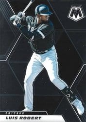 2021 Panini Mosaic Base Set Luis Robert #60 card
