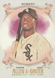2021 Topps Allen & Ginter Base Set Luis Robert #143 card