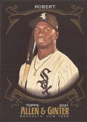 2021 Topps Allen & Ginter X Base Set Luis Robert #143 card