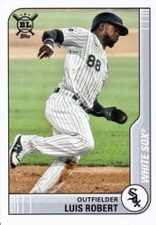 2021 Topps Big League Base Set Luis Robert #161 card