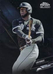 2021 Topps Chrome Black Base Set Luis Robert #53