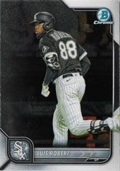 2022 Bowman Chrome Base Set Luis Robert #24 card