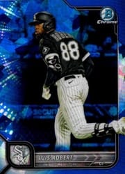 2022 Bowman Chrome Sapphire Edition Base Set Luis Robert #24 card