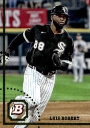 2022 Bowman Heritage Base Set Luis Robert #99 card