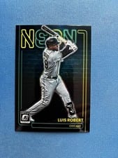 2022 Donruss Optic Neon Luis Robert #NEON-2 card