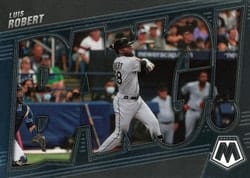 2022 Panini Mosaic Bang! Luis Robert #BG-4 card