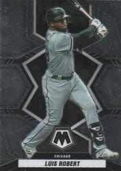 2022 Panini Mosaic Base Set Luis Robert #145 card