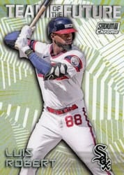 2022 Stadium Club Chrome Team of the Future Luis Robert #TOF-11 card