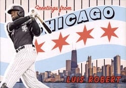 2022 Topps Archives Oversized Postcards Box Toppers Luis Robert #OPC-12 card