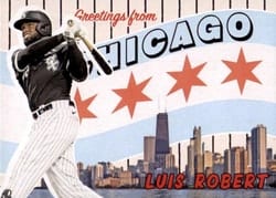 2022 Topps Archives Postcards Luis Robert #PC-12 card