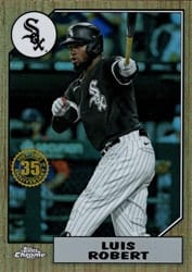 2022 Topps Chrome 1987 Topps Luis Robert #87BC-12 card