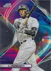 2022 Topps Cosmic Chrome Base Set Luis Robert #12 card