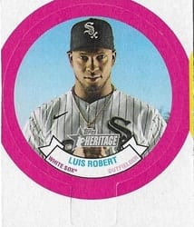 2022 Topps Heritage 1973 Candy Lids Luis Robert #6 card