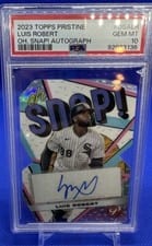 2023 Topps Pristine Oh, Snap! Autographs Luis Robert #OSA-LR card