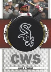 2023 Topps Team Logo Manufactured Patches Luis Robert #TLP-LR card