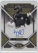 2023 Topps Tier One Talent Autographs Luis Robert #T1TA-LR card