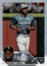 2023 Topps Chrome Update 2023 All-Star Game Luis Robert Jr. #ASGC-21 card