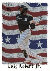 2025 Topps Archives 1995 Topps Cyberstats Luis Robert Jr. #95C-17 card