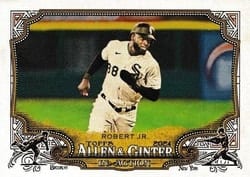 2024 Topps Allen & Ginter In Action Variations Luis Robert Jr. (Chicago White Sox) #IA-32 card
