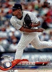 2018 Topps Base Set Luis Severino #34 card
