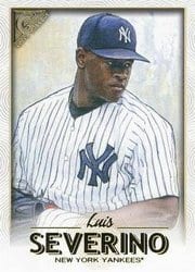 2018 Topps Gallery Base Set Luis Severino #46 card
