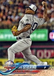 2018 Topps Update Base Set Luis Severino #US78 card