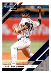 2019 Donruss Base Set Luis Severino #110 card