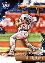2019 Panini Diamond Kings Base Set Luis Severino #55 card