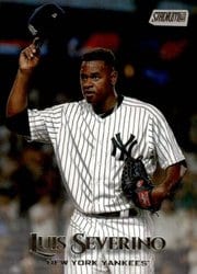 2019 Stadium Club Base Set Luis Severino #119 card
