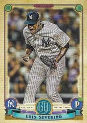 2019 Topps Gypsy Queen Base Set Luis Severino #235 card