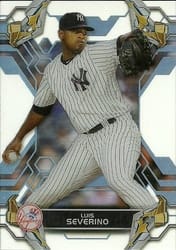 2019 Topps High Tek Base Set Luis Severino #44 card