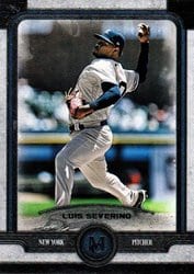 2019 Topps Museum Collection Base Set Luis Severino #61 card