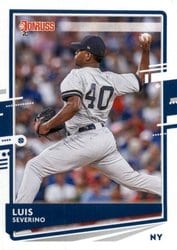 2020 Donruss Base Set Luis Severino #73 card