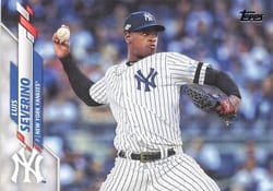 2020 Topps Base Set Luis Severino #669 card