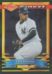 2021 Finest Flashbacks Base Set Luis Severino #174 card