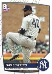 2023 Topps Big League Base Set Luis Severino #102 card