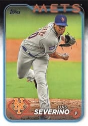 2024 Topps Base Set Luis Severino #633 card
