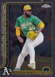 2025 Topps Chrome Base Set Luis Severino #241 card