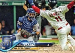 2018 Topps Base Set Luis Torrens #403 card