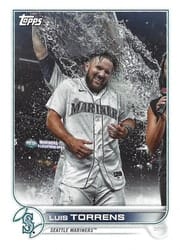 2022 Topps Mini Base Set Luis Torrens #US291 card