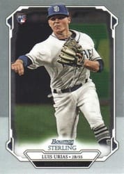 2019 Bowman Sterling Base Set Luis Urias #BSR-85 card