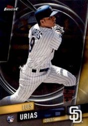 2019 Finest Base Set Luis Urias #56 card