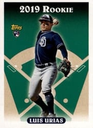 2019 Topps Archives Base Set Luis Urias #325 card