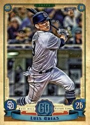 2019 Topps Gypsy Queen Base Set Luis Urias #158 card