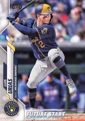 2020 Topps Base Set Luis Urias #410 card
