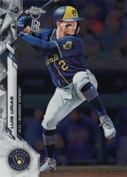 2020 Topps Chrome Ben Baller Edition Base Set Luis Urias #169 card