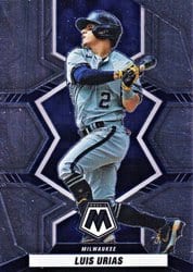 2022 Panini Mosaic Base Set Luis Urias #133 card