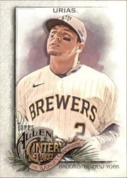 2022 Topps Allen & Ginter Base Set Luis Urias #321 card